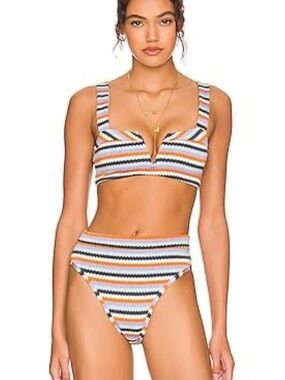 LSpace Stripe bikini set